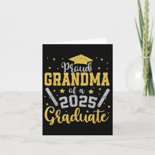 Tarjeta Orgullosa Abuela De 2025 Graduada Senior Cl De 202