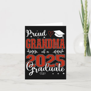 Tarjeta Orgullosa Abuela De Graduada De Un Cl De 2025