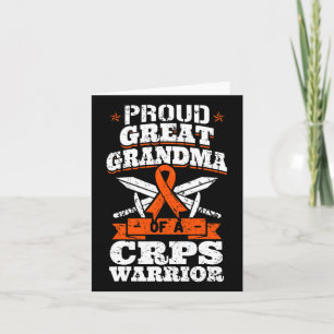 Tarjeta Orgullosa Abuela De Un Guerrero Del Crps Rsd Aware