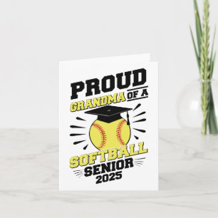 Tarjeta Orgullosa Abuela Senior Cl De Softll De Graduación