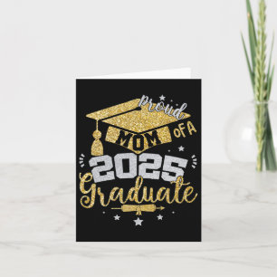 Tarjeta Orgullosa Madre De Un Graduado 2025 Senior Cl De 2
