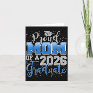 Tarjeta Orgullosa Madre De Un Graduado De La Cl De 2026 Se