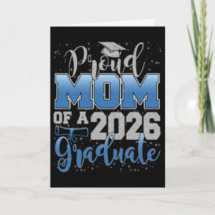 Tarjeta Orgullosa Madre De Un Graduado De La Cl De 2026 Se