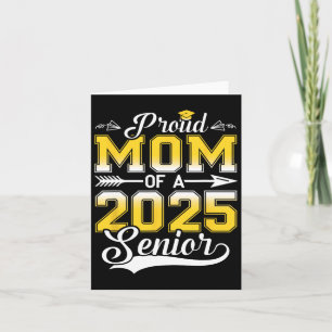 Tarjeta Orgullosa Madre De Un Graduado Superior De 20253