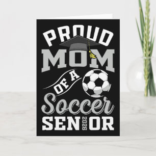 Tarjeta Orgullosa Madre De Un Senior De Fútbol Cl De 2026