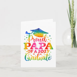 Tarjeta Orgullosa madre senior 2023 de un graduado de Cl d