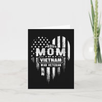 Orgullosa madre veterano de Vietnam Día de los Vet