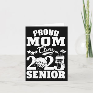 Tarjeta Orgullosa Mamá Cl De 2025 Graduada Jugadora Senior