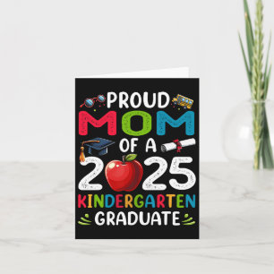 Tarjeta Orgullosa Mamá De La Graduación De Graduados De La
