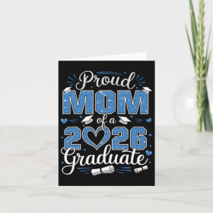 Tarjeta Orgullosa Mamá De Un Cl De 2026 Graduada 2026 Seni