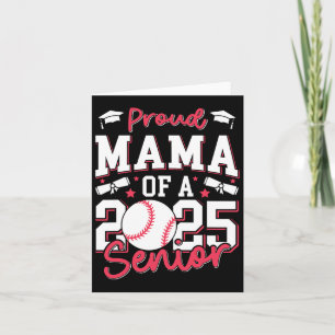 Tarjeta Orgullosa Mamá De Un Senior De 2025 Mamá Cl De 202