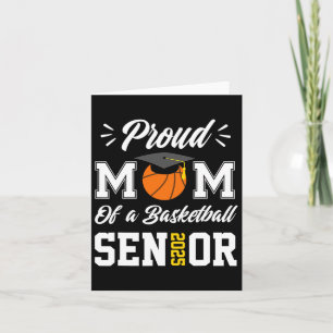Tarjeta Orgullosa Mamá De Un Sketll Senior 2025 Mamá Gradu