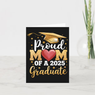 Tarjeta Orgullosa Mamá De Una Graduada Superior De 2025