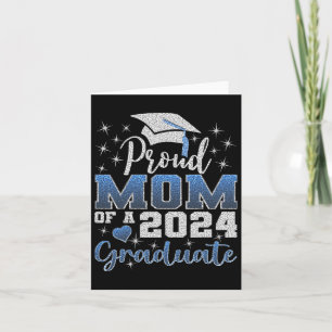 Tarjeta Orgullosa Mamá Del Colegio Universitario De Gradua