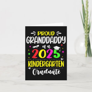 Tarjeta Orgulloso Abuelo De Un Grado De Jardín De Niños De