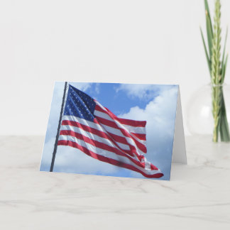 Tarjeta Orgulloso de ser estadounidense