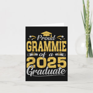 Tarjeta Orgulloso Graduado De 2025 Graduado 2025 A