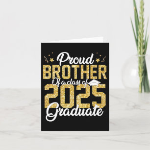 Tarjeta Orgulloso Hermano De Un Graduado De Cl De 2025 Sen