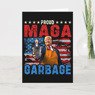 Tarjeta Orgulloso Mega Papelera partidario de Trump Vance