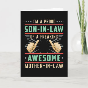 Tarjeta Orgulloso Mejor Hijo De Derecho, Impresionante Ide