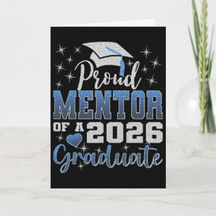 Tarjeta Orgulloso Mentor de la Promoción de 2026 Senior Gr