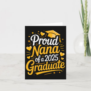 Tarjeta Orgulloso Nana De Un Graduado En 2025
