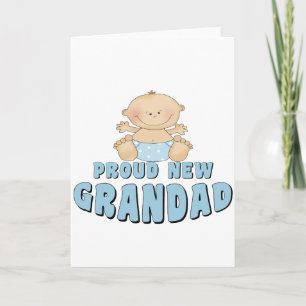 Tarjeta Orgulloso Nuevo Abuelo Chico