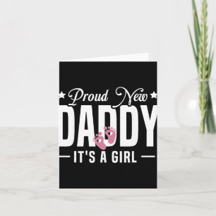 Tarjeta Orgulloso Nuevo Papá Es Para Ser Padre Por Primera