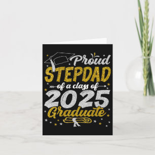 Tarjeta Orgulloso Padrastro De Un Graduado 2025 Senior 25