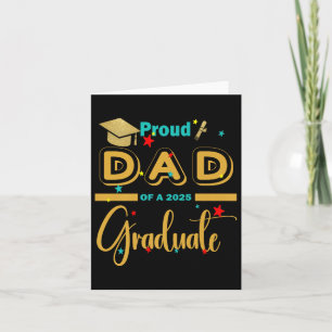 Tarjeta Orgulloso Padre De Un Cl De Graduación Superior De