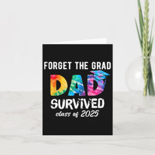 Tarjeta Orgulloso Padre De Un Graduado 2025 Regalo De Grad