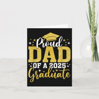 Tarjeta Orgulloso padre de un graduado de la promoción de 