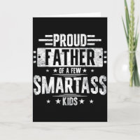Orgulloso Padre De Unos Niños Inteligentes
