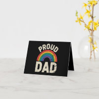 Orgulloso padre LGBTQ Orgullo gay Día del padre al