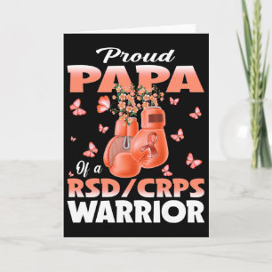 Tarjeta Orgulloso Papa De Rsd Crps Boxeo De Conciencia De