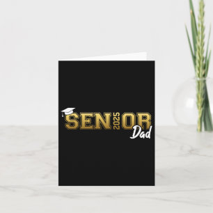 Tarjeta Orgulloso Papá De Un Graduado 2025 Cl De 2025 Seni