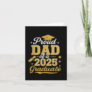 Tarjeta Orgulloso Papá De Un Graduado Superior De 2025