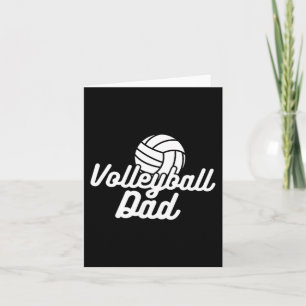 Tarjeta Orgulloso Papá de Voleibol Día del Padre Hombres