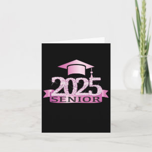 Tarjeta Orgulloso Senior De 2025 Cap Graduation Year Decor