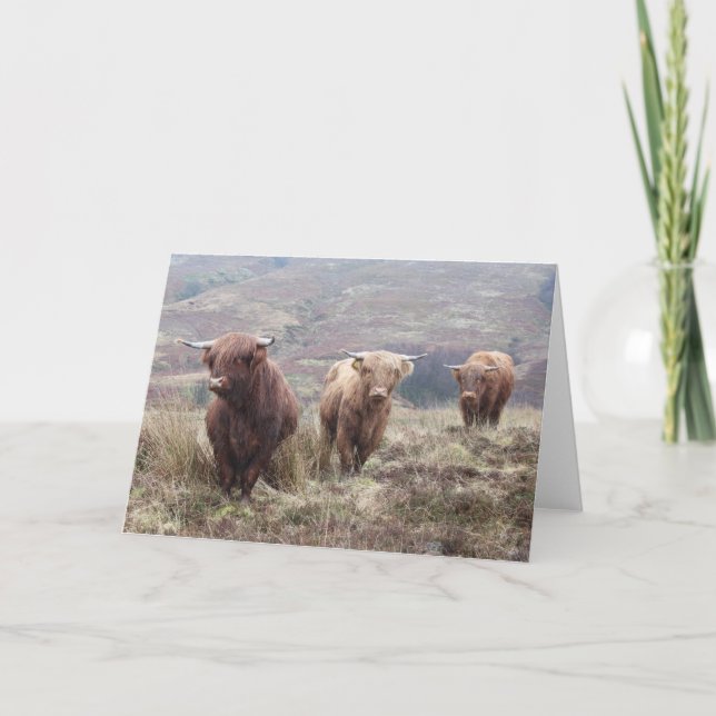 Tarjeta ¡Orgulloso ser escocés! (Anverso)