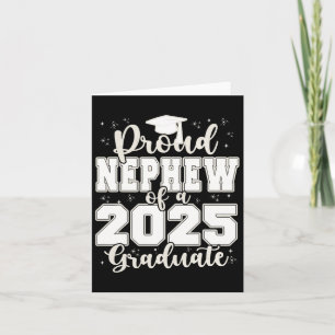 Tarjeta Orgulloso Sobrino De Un Grado De Graduado De Grado