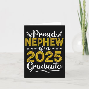 Tarjeta Orgulloso Sobrino De Un Graduado Superior De 2025
