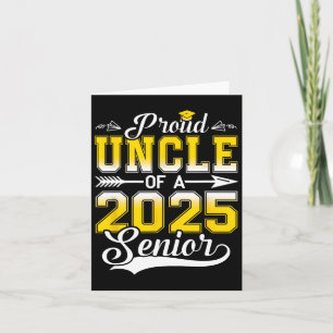 Tarjeta Orgulloso Tío De Un Graduado Superior De 2025