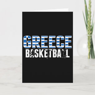 Tarjeta Orgullosos Fans de Sketls de Grecia Bandera griega
