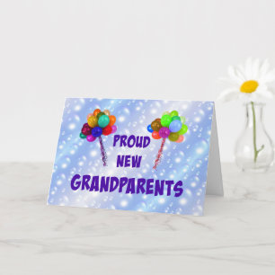 Tarjeta Orgullosos nuevos abuelos
