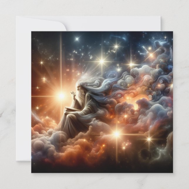 Tarjeta Orientación a través del Cosmos (Anverso)