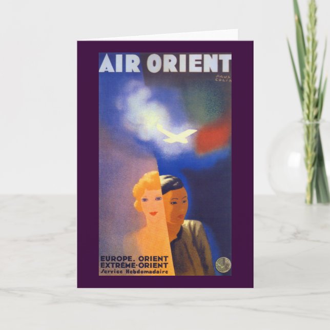 Tarjeta Orientaciones al aire ~ Europa - Orientar (Anverso)