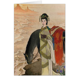 Tarjeta oriental 11 del arte