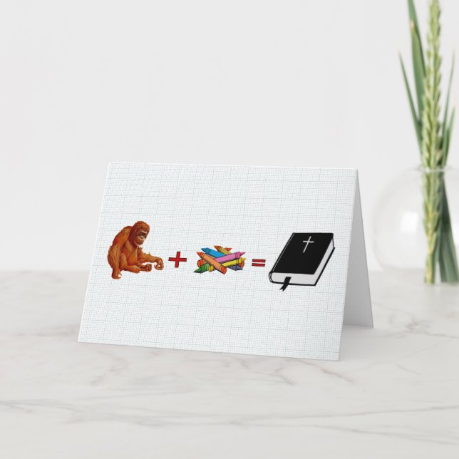 Tarjeta Orígenes de la biblia (Anverso)