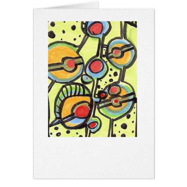 Tarjeta original del arte (Frente)